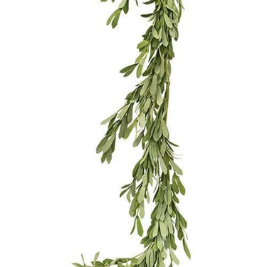 Foamy Willow Leaves Garland, 4ft - The Fox Decor